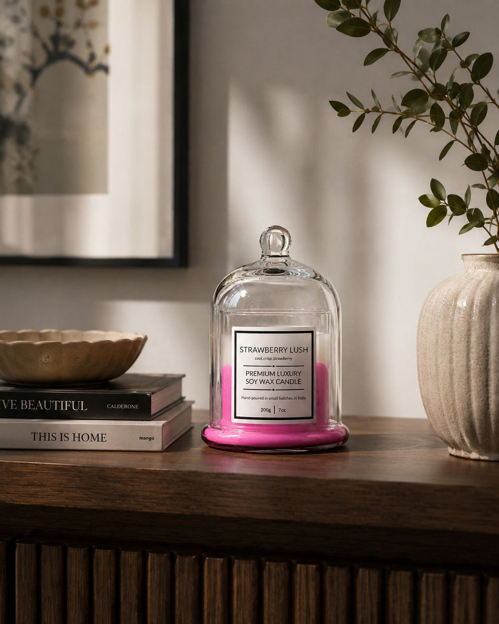 STRAWBERRY LUSH Bell Jar 7oz